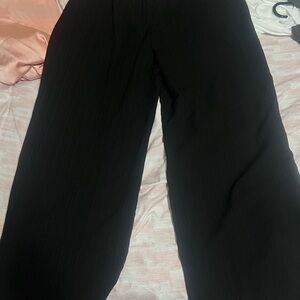 SHEIN Black Wide Leg Pants
